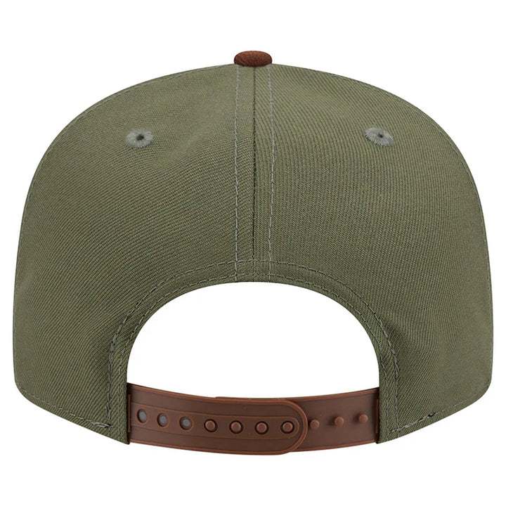 Chicago Bulls New Era Color Pack 9FIFTY Snapback Hat - Green/Brown