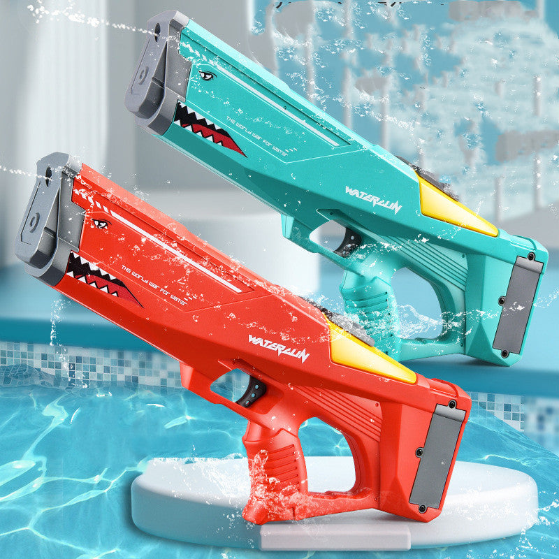 Automatic Electric Water Gun Toys Shark High Pressure Outdoor Summer