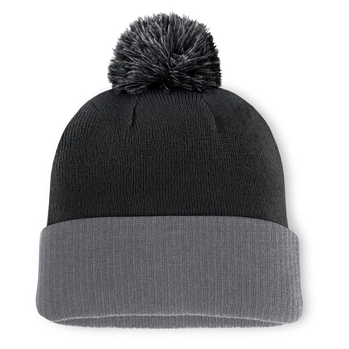 Boston Bruins Fanatics Aspyn Cuffed Knit Hat with Pom - Black