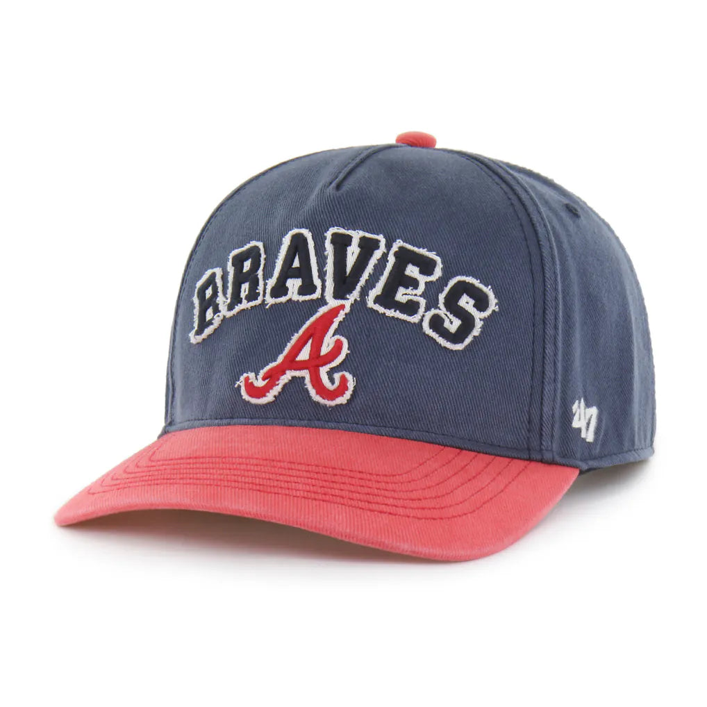 Atlanta Braves '47 Unisex Calderwood Hitch Adjustable Hat - Navy