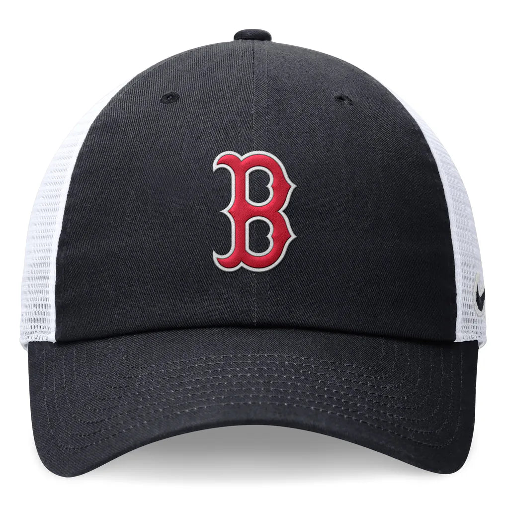 Boston Red Sox Nike Club Trucker Adjustable Hat - Navy