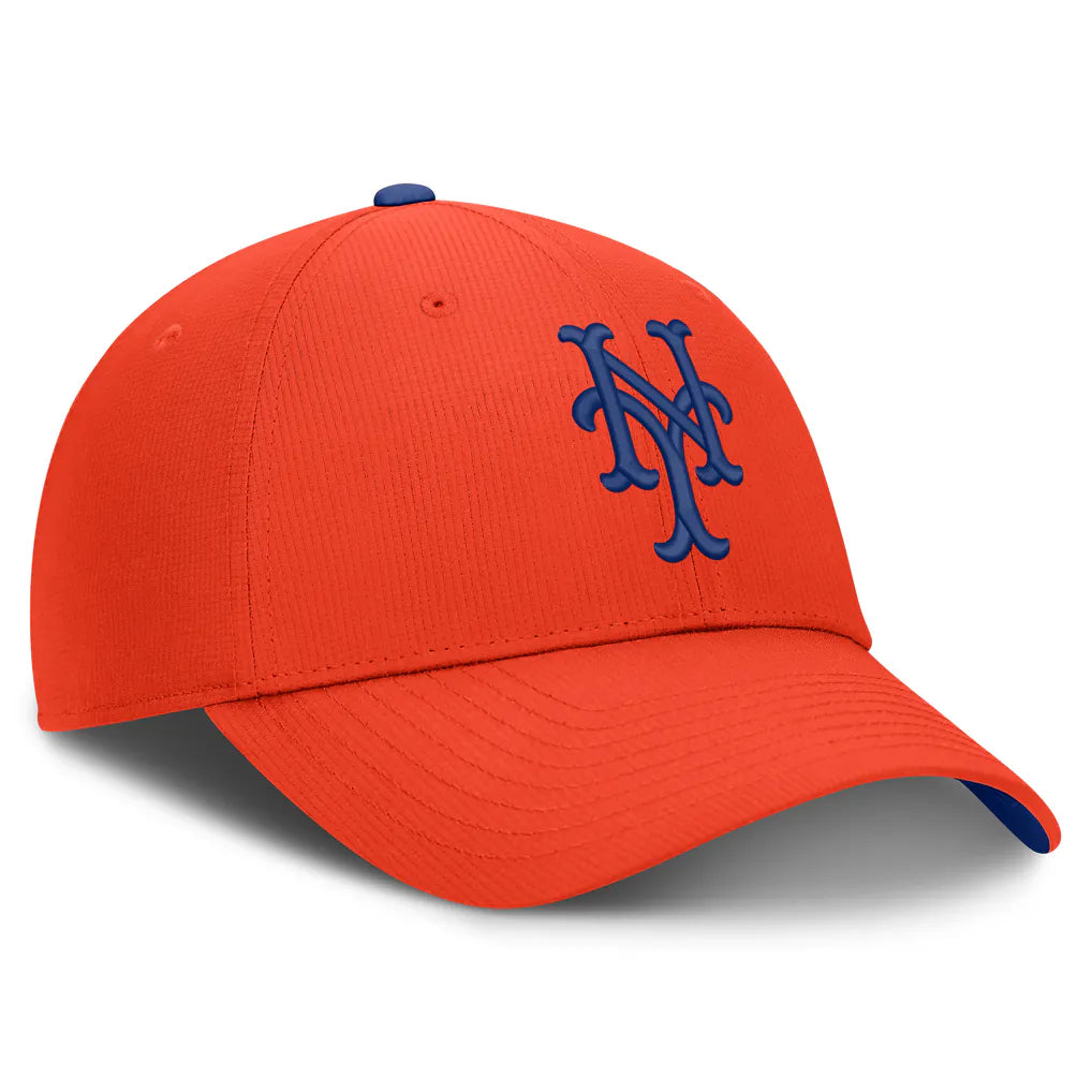 New York Mets Nike Cooperstown Club Dri-FIT Adjustable Hat - Orange