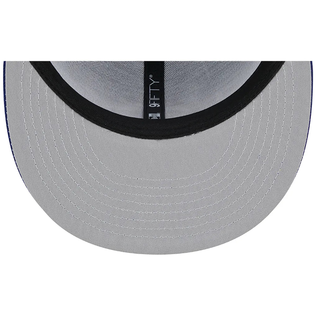 Los Angeles Dodgers New Era D Logo Team Color Trucker 9FIFTY Snapback Hat - Royal Techwosell