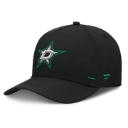 Dallas Stars Fanatics Authentic Pro Rink Bar Tacks A-Frame Adjustable Hat - Black Techwosell