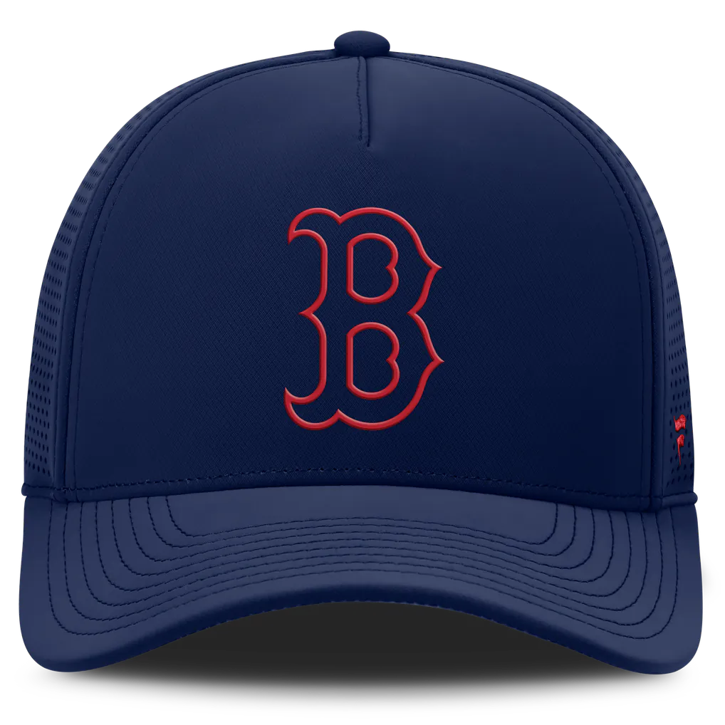 Boston Red Sox Fanatics Men's Perforated Adjustable Hat - Navy