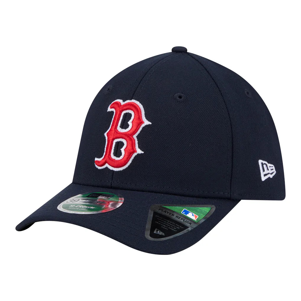 Boston Red Sox New Era Player Replica 39THIRTY M-Crown Flex Hat - Navy Techwosell