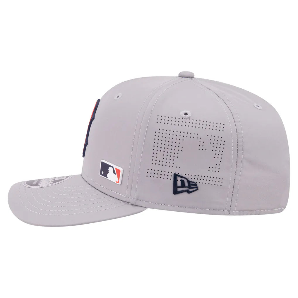 Boston Red Sox New Era Laser Perforated 9SEVENTY Adjustable Hat - Gray Techwosell
