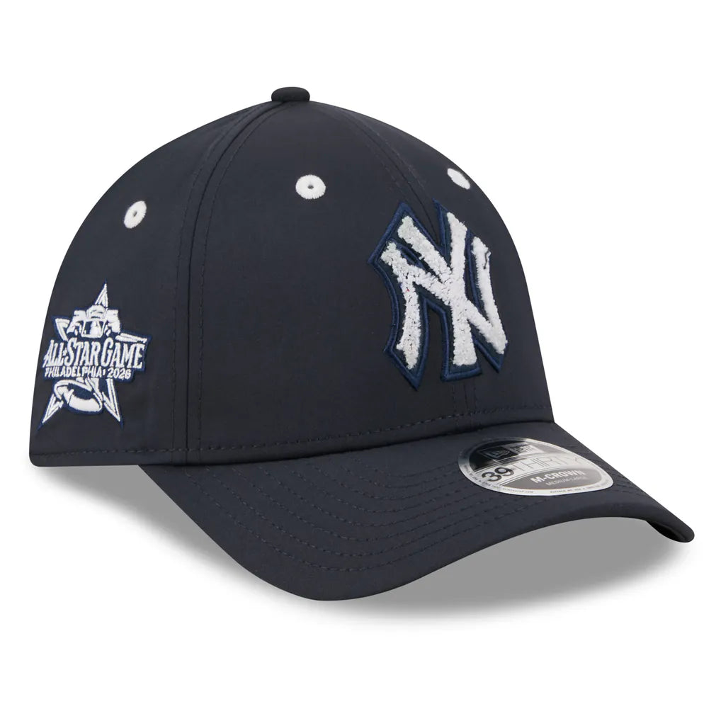 New York Yankees New Era 2026 MLB All-Star Game Workout 39THIRTY M-Crown Flex Hat - Navy Techwosell