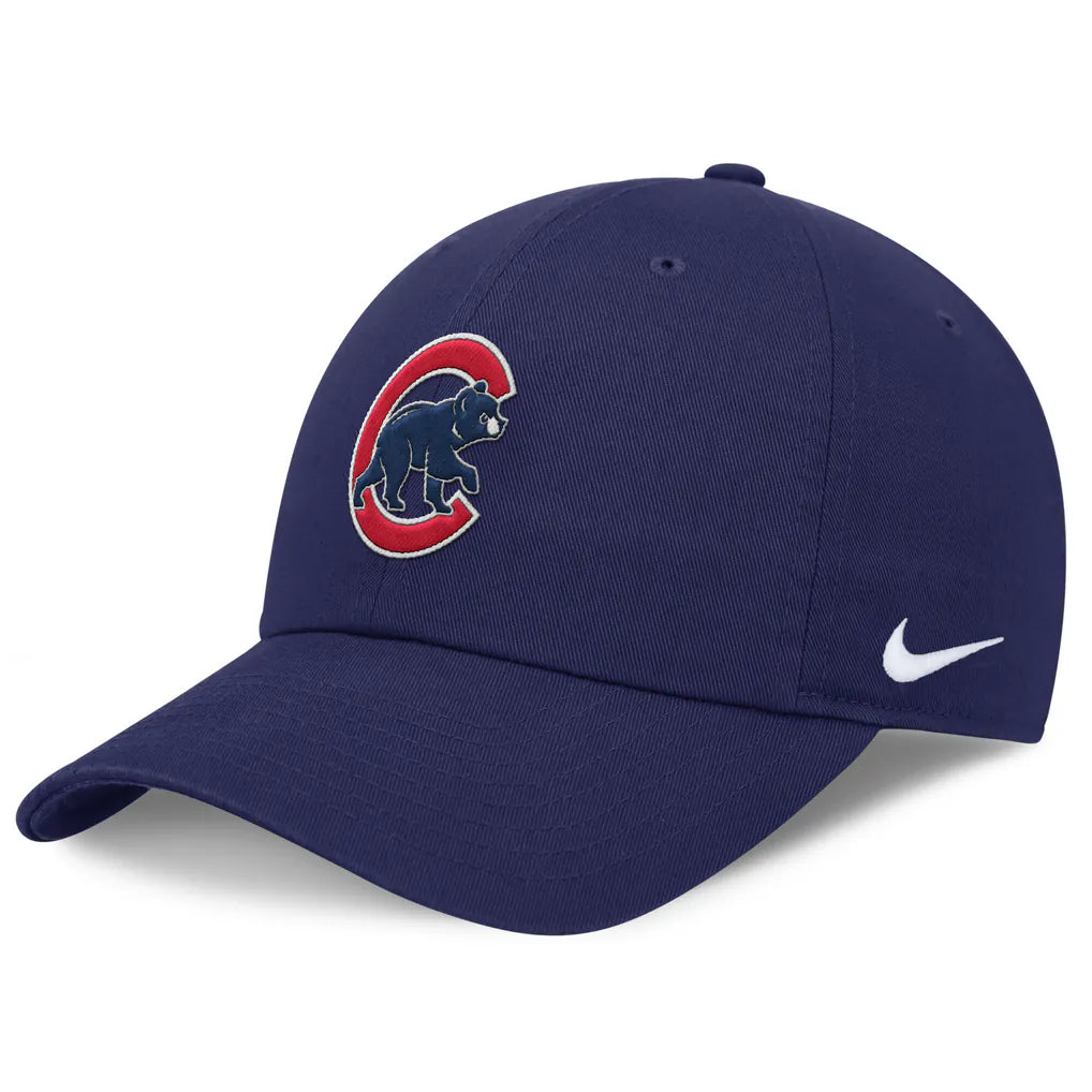 Chicago Cubs Nike Club Adjustable Hat - Royal