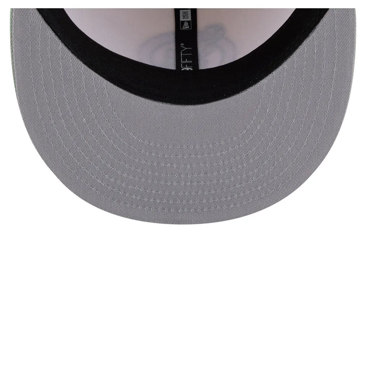 Boston Celtics New Era Color Pack 9FIFTY Snapback Hat - Cream/Light Green