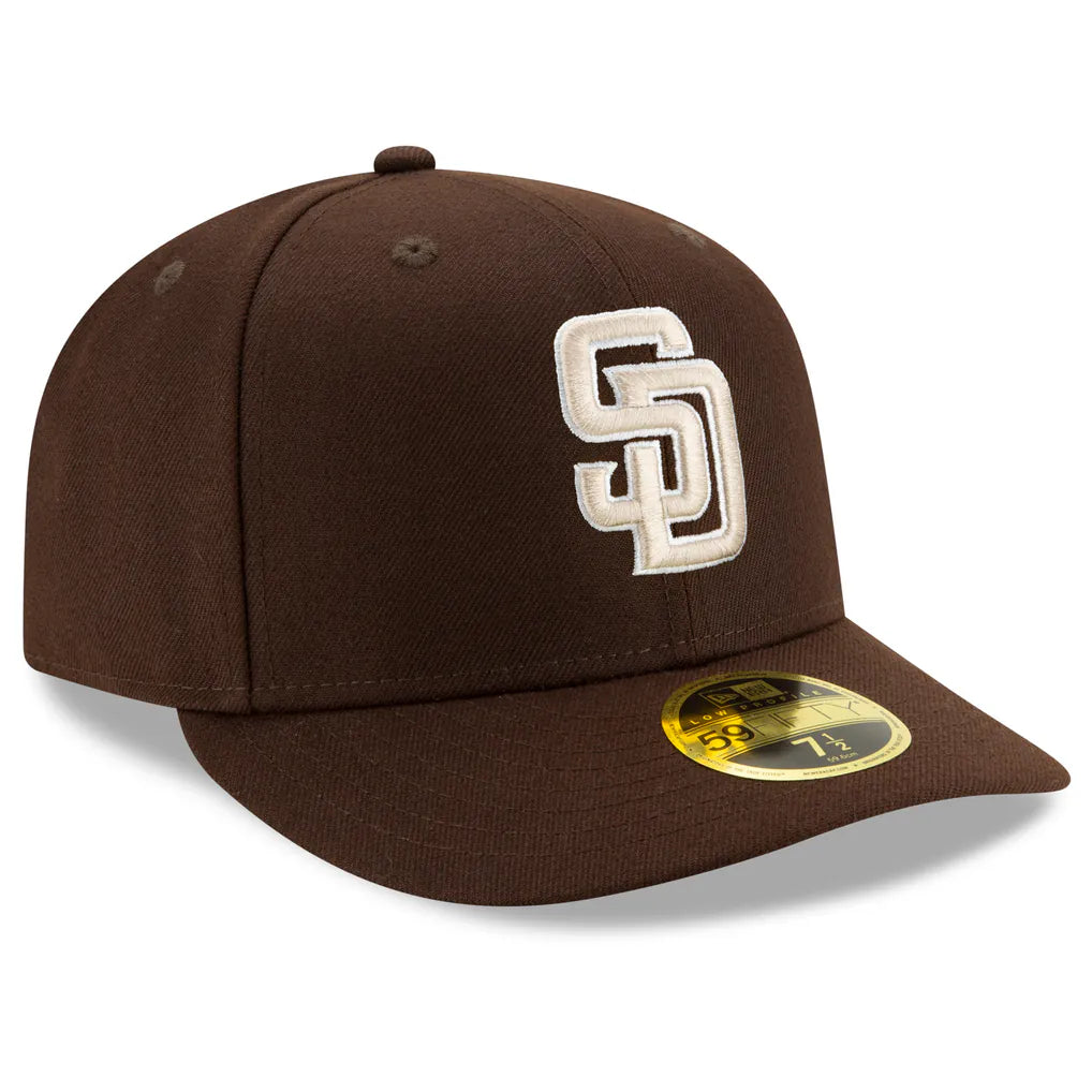 San Diego Padres New Era Alternate 2020 Authentic Collection On-Field Low Profile 59FIFTY Fitted Hat - Brown Techwosell