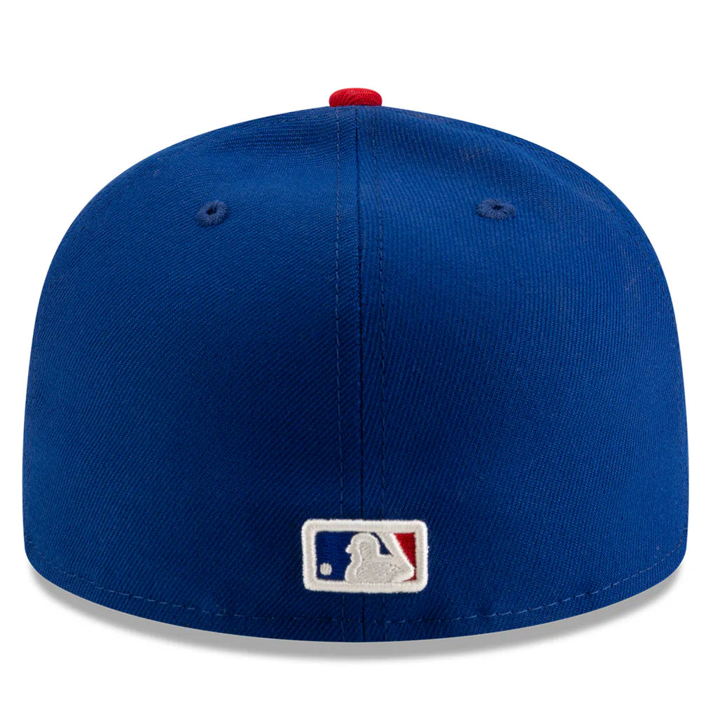 Chicago Cubs New Era Alternate Authentic Collection On-Field 59FIFTY Fitted Hat - White/Royal