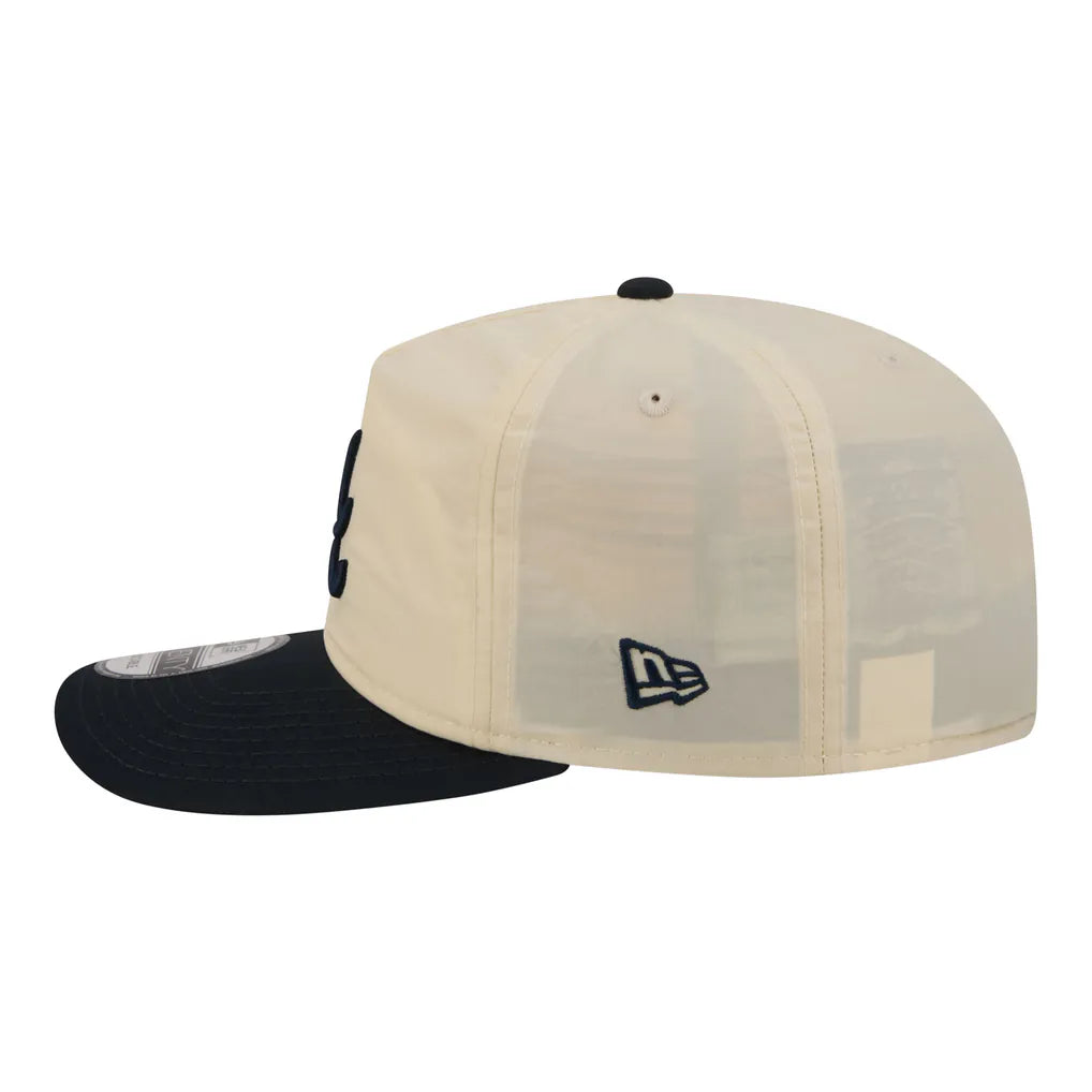 Atlanta Braves New Era Everyday 19TWENTY Adjustable Hat - Cream/Navy Techwosell