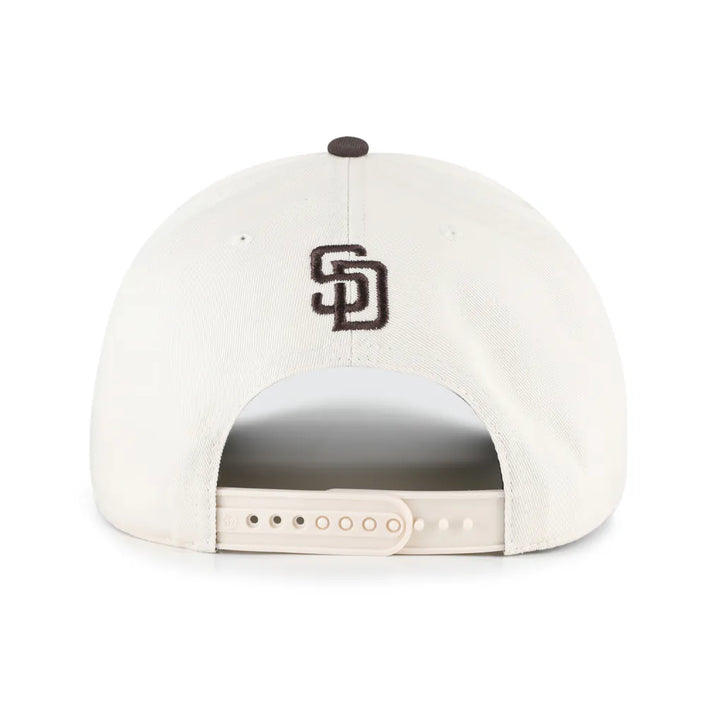 San Diego Padres '47 Unisex Rope Script Hitch Adjustable Hat - Natural/Brown