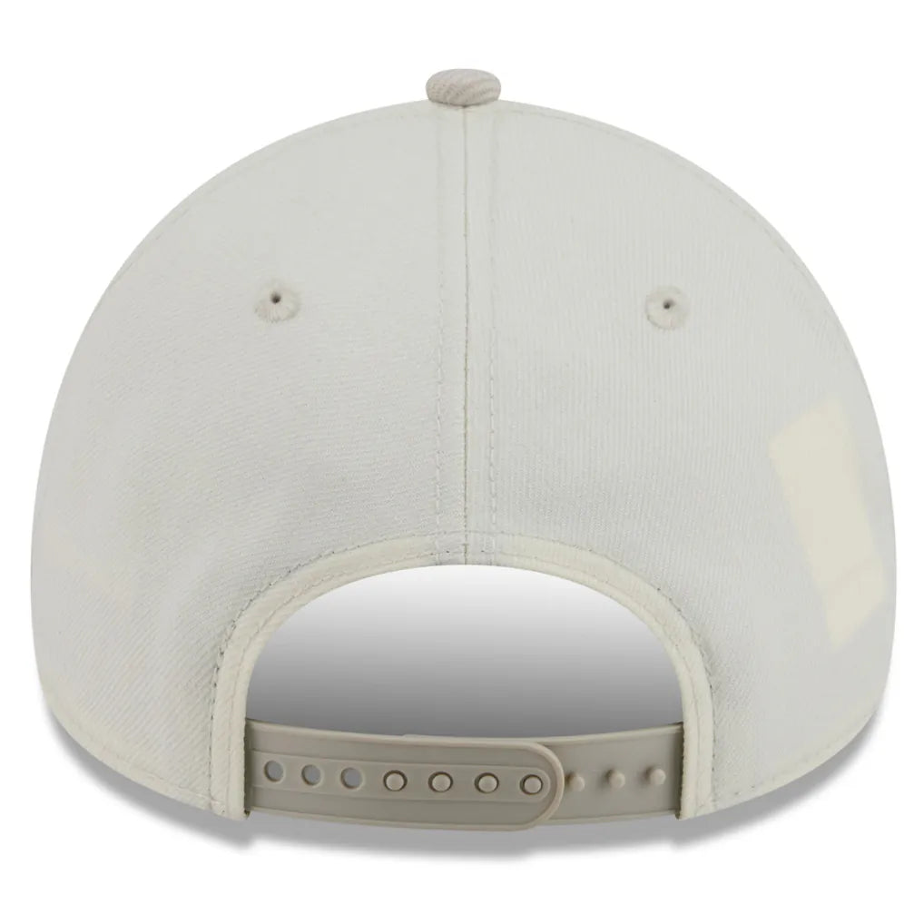 Chicago Cubs New Era Crisp Equinox World Series 9FORTY A-Frame Adjustable Hat - Natural