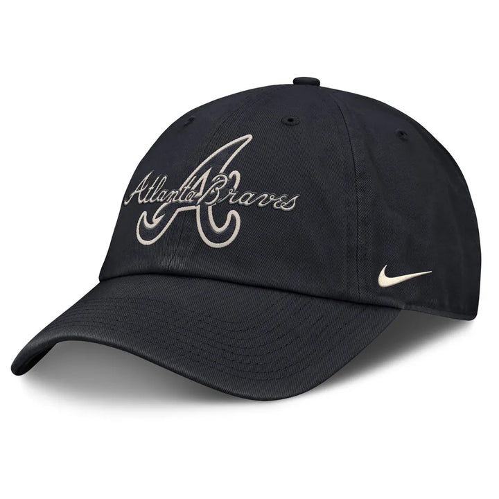 Atlanta Braves Nike Statement Club Adjustable Hat - Navy