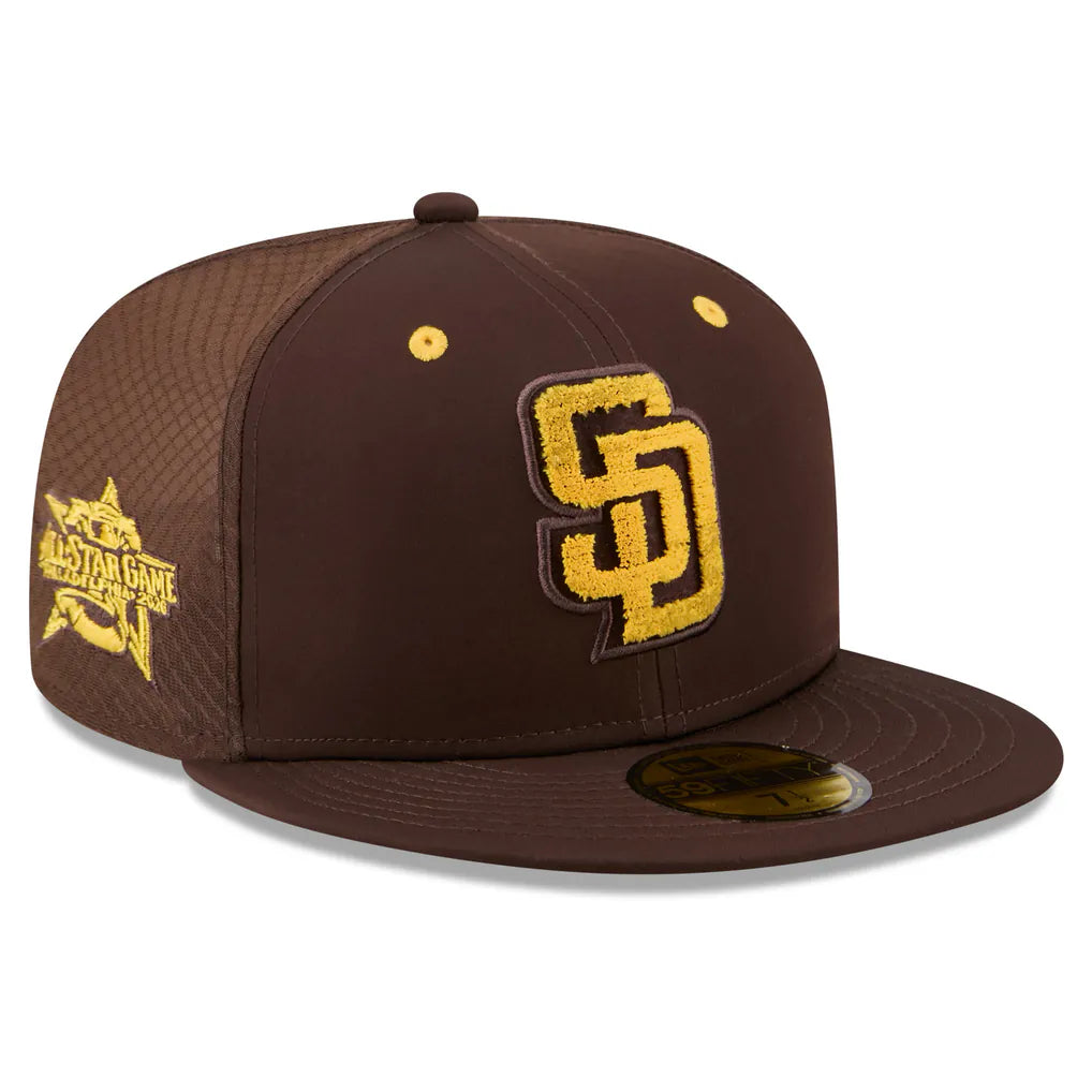 San Diego Padres New Era 2026 MLB All-Star Game Workout 59FIFTY Fitted Hat - Brown Techwosell