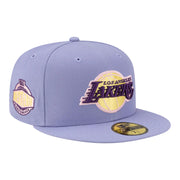 Los Angeles Lakers New Era Color Pack 59FIFTY Fitted Hat - Lavender Techwosell