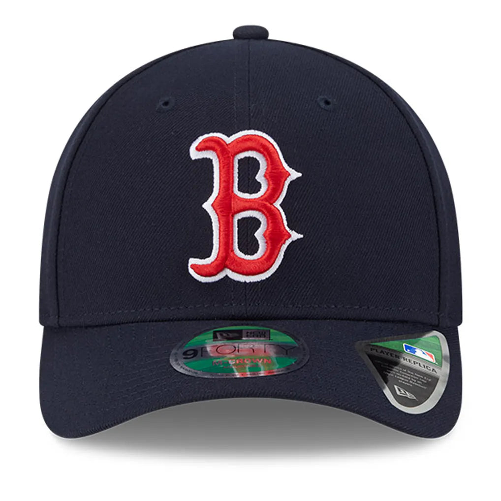 Boston Red Sox New Era Player Replica 9FORTY Adjustable Hat - Navy Techwosell