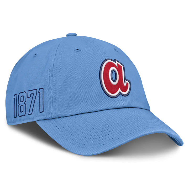 Atlanta Braves Nike Cooperstown Club Adjustable Hat - Light Blue