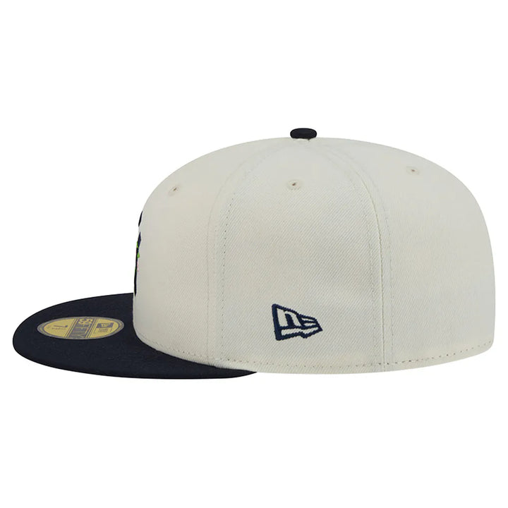 New York Yankees New Era Blossom 59FIFTY Fitted Hat - White/Navy