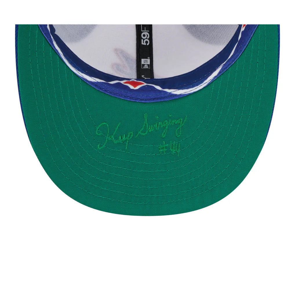 Atlanta Braves New Era 2023 City Connect Low Profile 59FIFTY Fitted Hat - White/Royal Techwosell