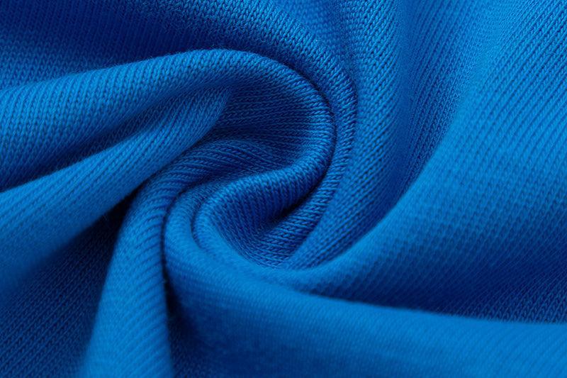 Amiri Blue T-Shirt Without Collar