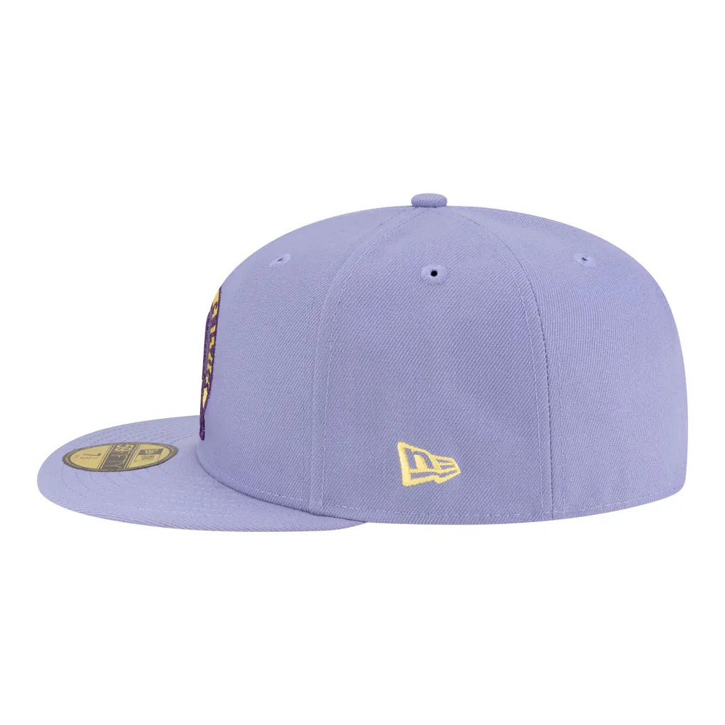 Boston Celtics New Era Color Pack 59FIFTY Fitted Hat - Lavender Techwosell