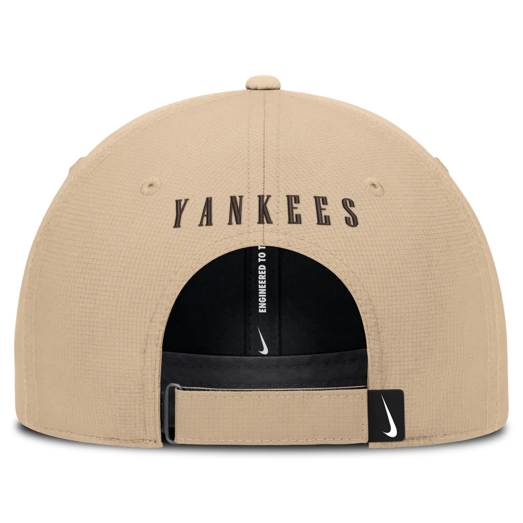 New York Yankees Nike Desert Ripstop Club Adjustable Hat - Khaki
