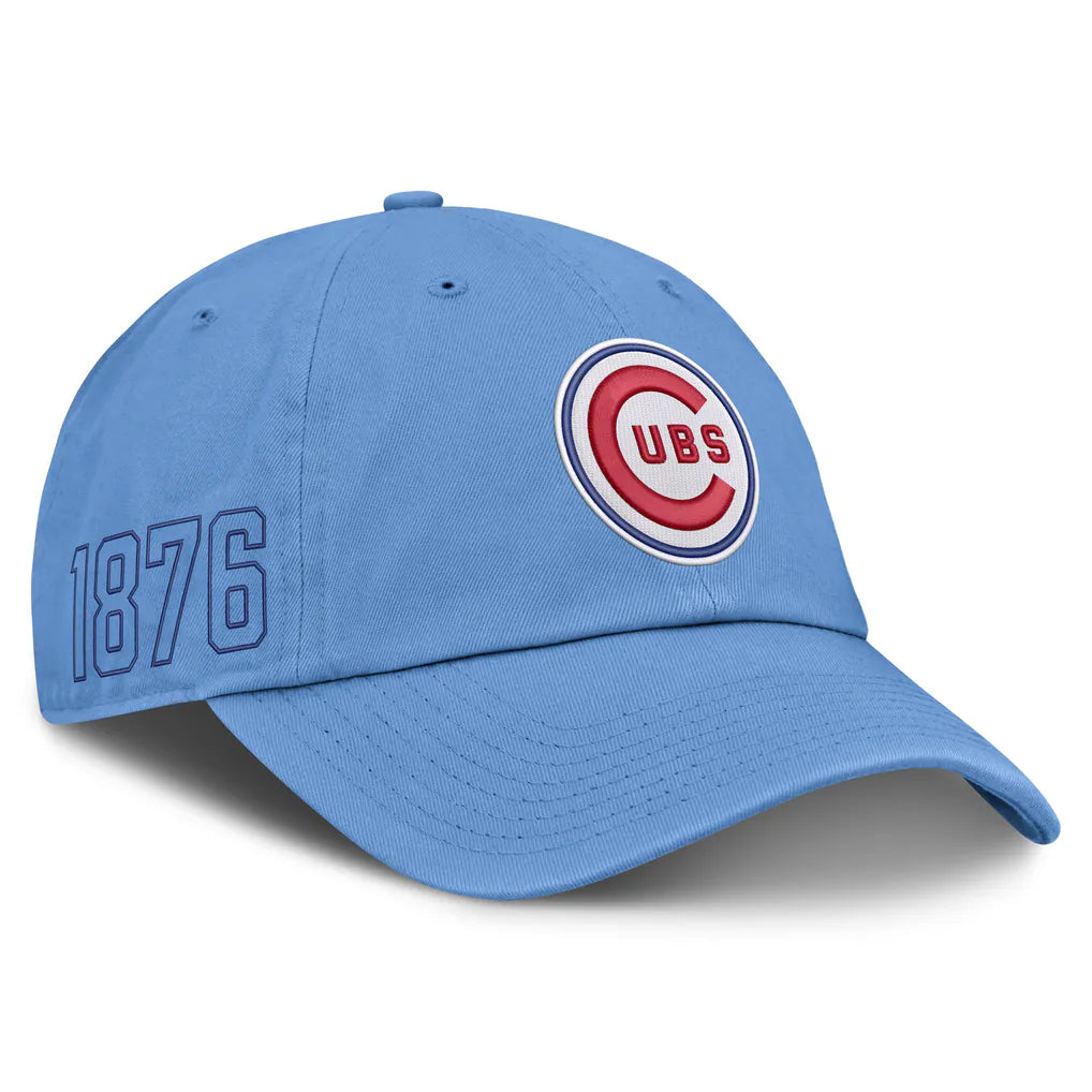 Chicago Cubs Nike Cooperstown Club Adjustable Hat - Light Blue